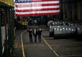 Romney on plant tour in Ohio