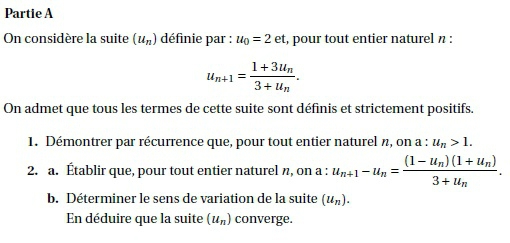 TS exos bac suites 1 2 A