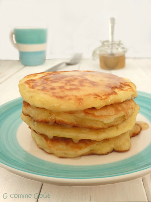 pancakes à la confiture de lait