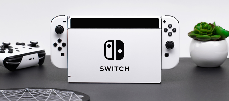 Matte-White-Nintendo-Switch-Skins