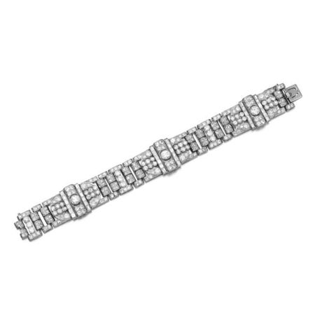 Diamond bracelet, 1930s