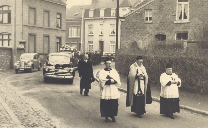 Trooz enterrement père Jean Massart 1949 1