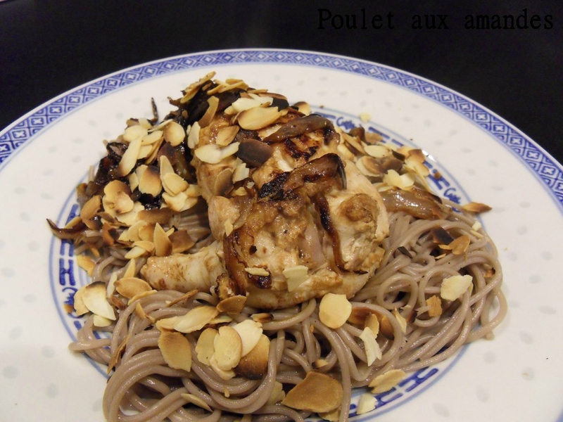 poulet aux amandes