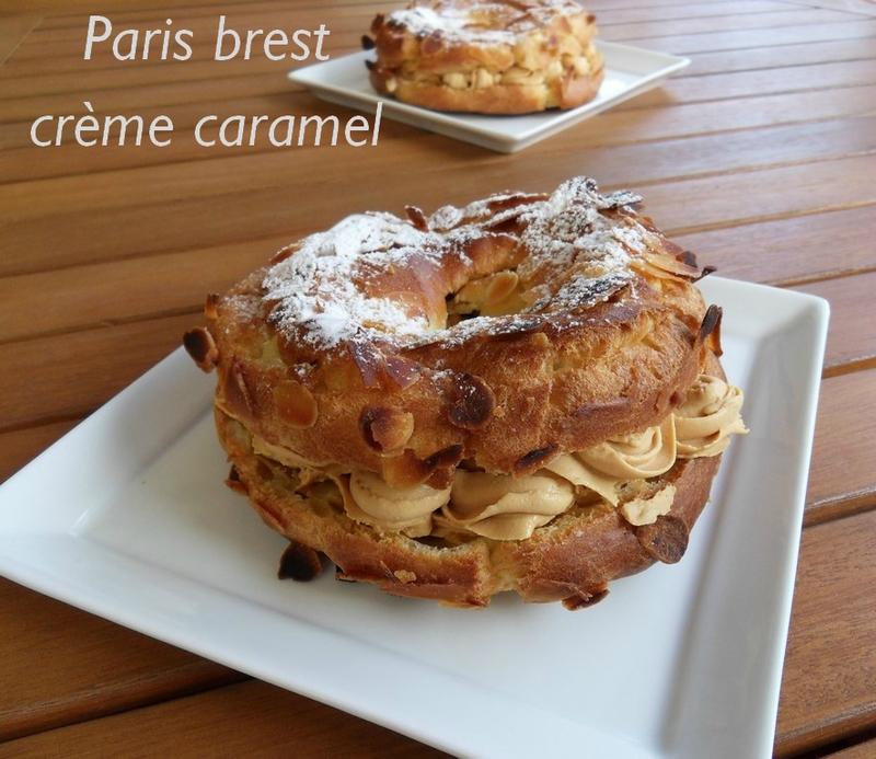 paris brest caramel au beurre salé