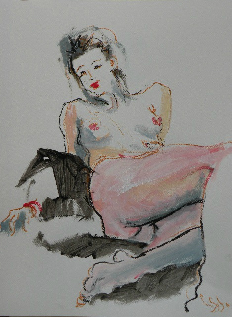 tableaux de nus dessin et peinture (8)
