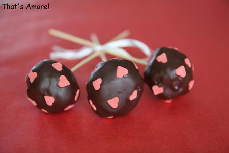 recettes Cake pops aux Carambars Cake pops alle caramelle mou