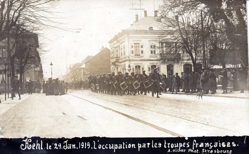 1919-01-29 - occupation française, entrée dans la ville