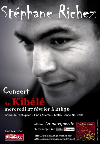 Affiche concert Kibélé