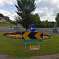 Rond-point à <b>Carrick</b>-on-Shannon (Irlande)