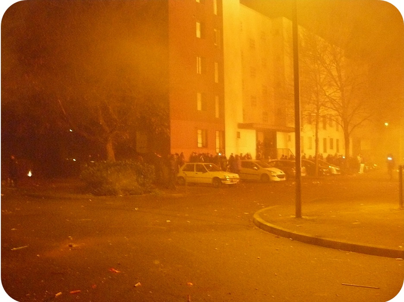 Quartier Drouot - Feu de palettes Nouvel An 3