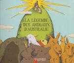 La légende des animaux d'Australie couv