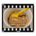 Crème au <b>soja</b>, saveur chocolat (THX)