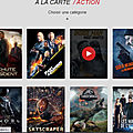 L’<b>application</b> <b>PlayVOD</b> vous propose une sélection de films d’action !