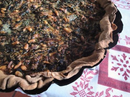 Tarte aux blettes et pignons magazine Comment cuisiner les blettes (ou bettes)