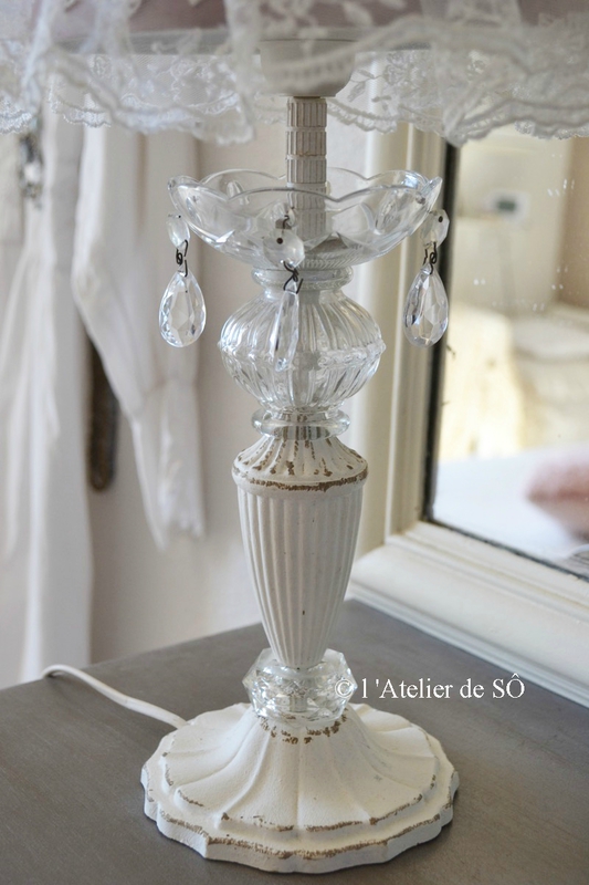 lampe shabby chic a - 1