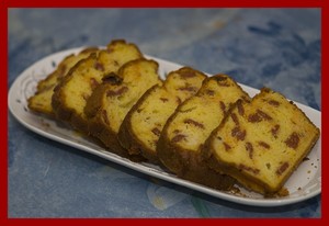 recettes plats Cake chorizo mozarella au fond dun cratère