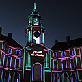 Les Illuminations de l'<b>hôtel</b> de <b>ville</b> à Rennes le 17 décembre 2022 (1)