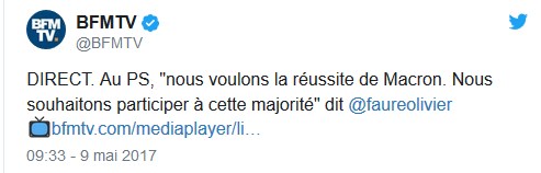 tweet faure