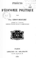 Leroy-Beaulieu Précis éco po couv