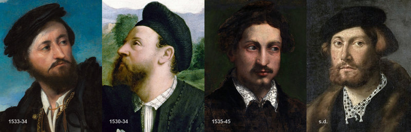 ¨Portraits italiens, c. 1530-40