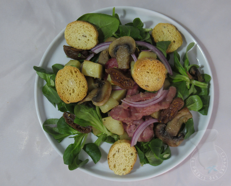 Salade gourmande de gésiers