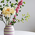 Le vase et les fleurs