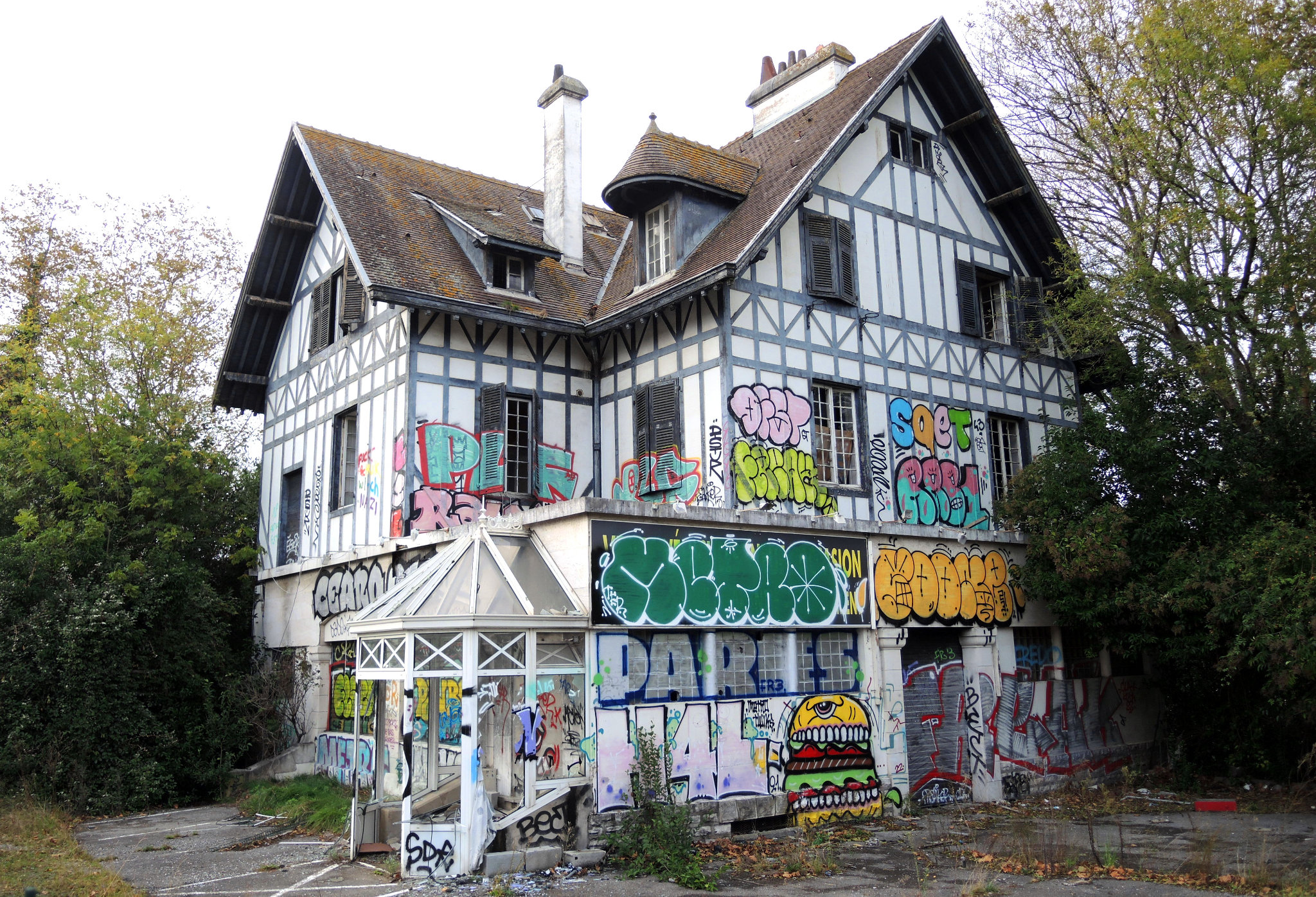 Bayonne, maison abandonnée