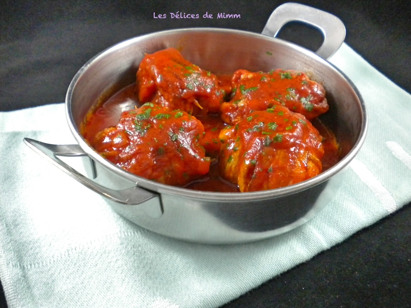 Hauts de cuisses de poulet en ballotines de lard fumé 2