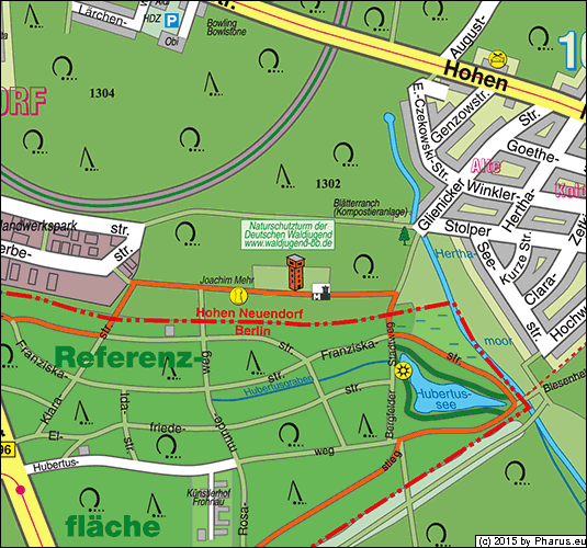 Carte-Hohen-Neuendorf