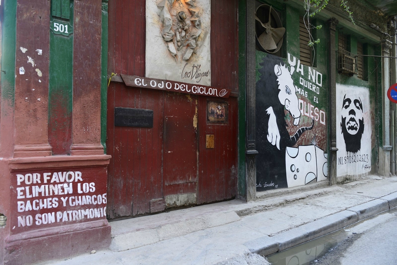 Street art dans la vieille Havane.
