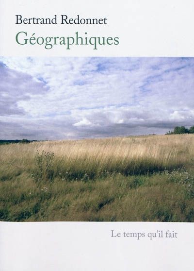Bertrand Redonnet - Géographiques