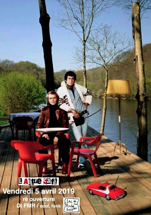 L'Autre café_avril_2019_bar_brocante_ouverture_Saint Laurent de Terregatte_Starsky & Hutch_visuel_lac_Roche-qui-Boit