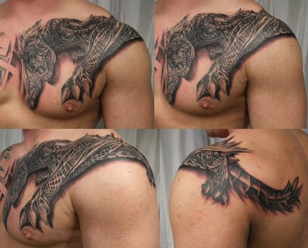 3_Session_Monster_Hunter_2_TaT_by_2Face_Tattoo