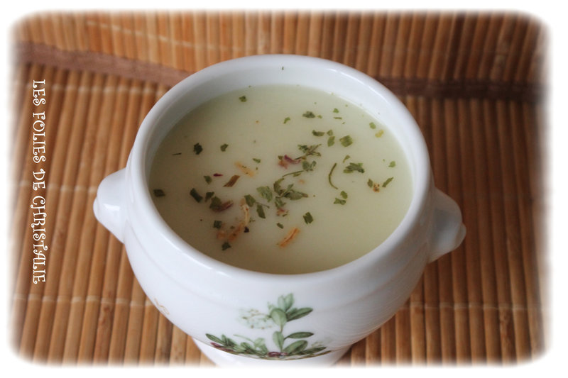 Velouté pâtisson courgettes 6