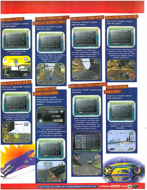 Le Magazine Officiel Nintendo N°03 - Page 089 (1998 Février-Mars)