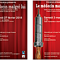 Vocalya présente le Médecin Malgré Lui de Charles <b>Gounod</b> et Molière, les 27-02-2018 et 3-03-2018