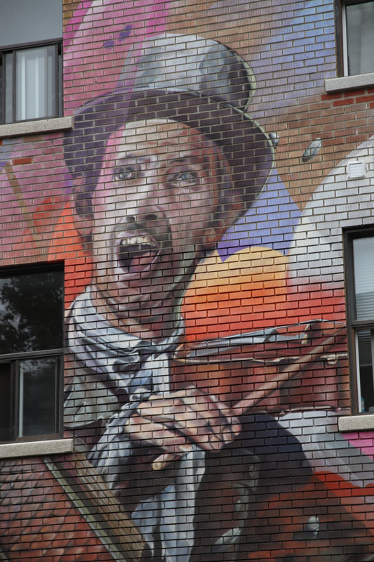 art en ville , Montréal , fresque murale