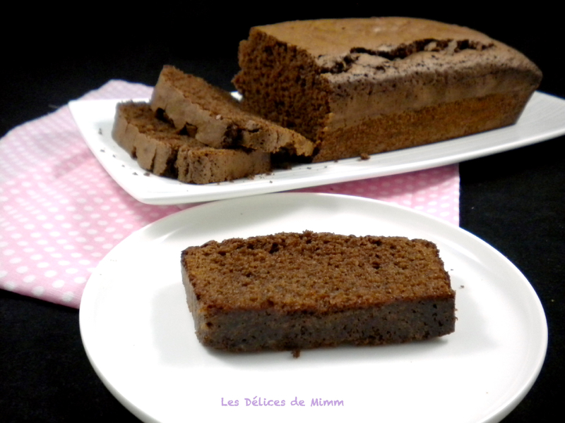 Cake au chocolat et aux amandes 4