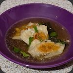 Gyozas au bouillon miso