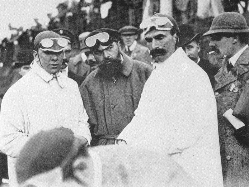 1903 gordon bennett trophy, athy, northern ireland - charles jarrott (napier) acc1, rené de knyff (panhard) 2nd, selwyn francis edge (napier) dq push start
