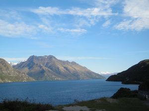 Lake Wakatipu from the Devil Staircase Lookout