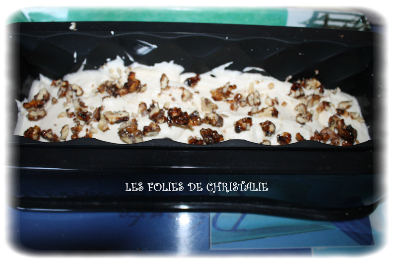 Bûche caramel noix 15
