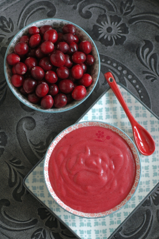 Curd de canneberges