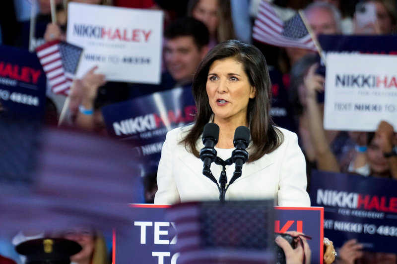 Nikki Haley launch of a campaign