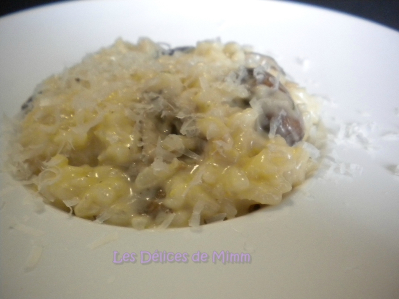 Risotto aux champignons 2