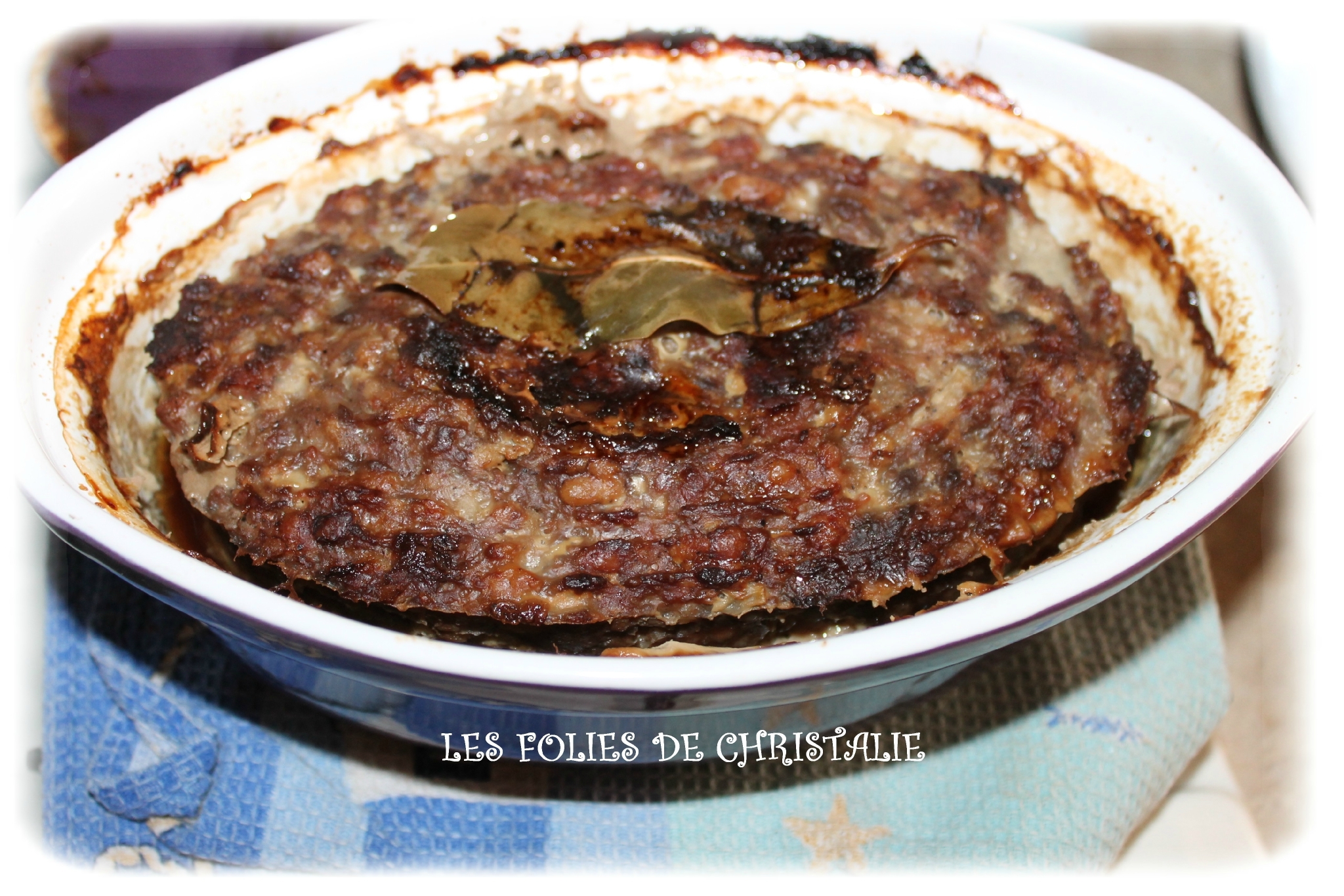 Terrine de sanglier à l'armagnac et aux amandes Les folies de Christalie ou quand la cuisine