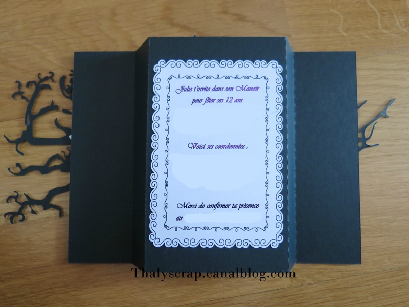 invitation Julie manoir - 14 b