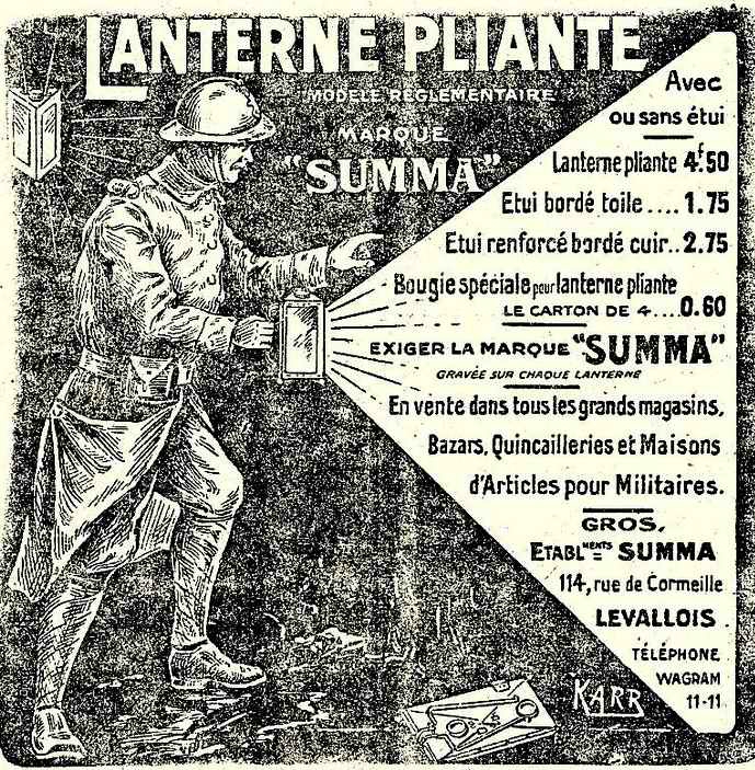 Lanterne pliante