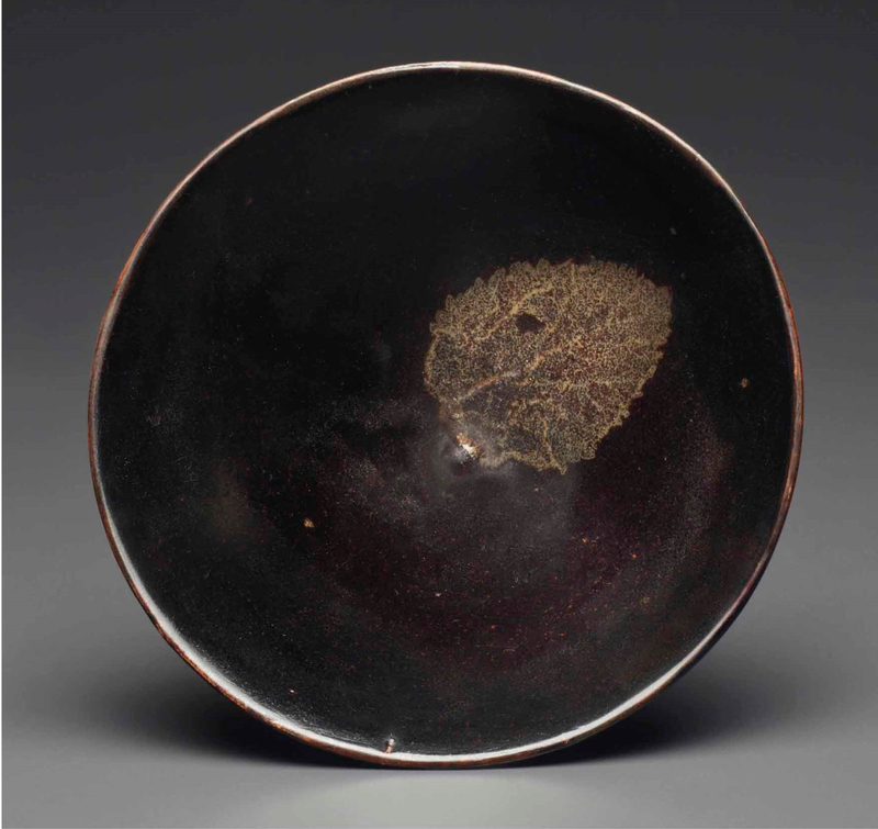 A rare Jizhou 'leaf' bowl, Southern Song dynasty, 12th-13th century