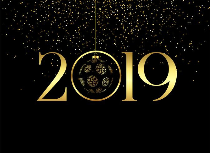 vector-premium-happy-new-year-2019-background